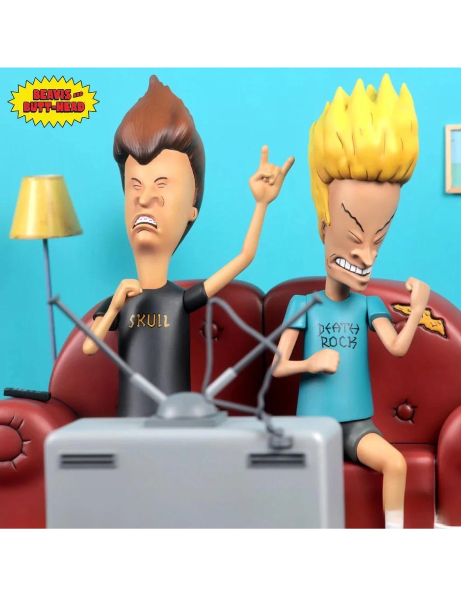 Set de figura de colección articulada Beavis y Butt-Head limitada Mondo