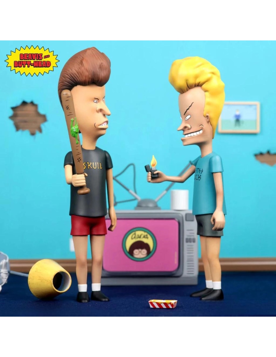 Set de figura de colección articulada Beavis y Butt-Head limitada Mondo