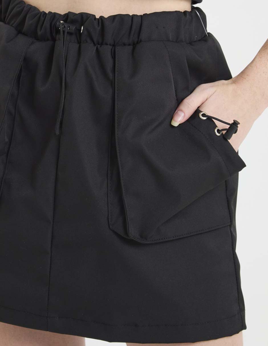 Falda mini Aéropostale a la cintura
