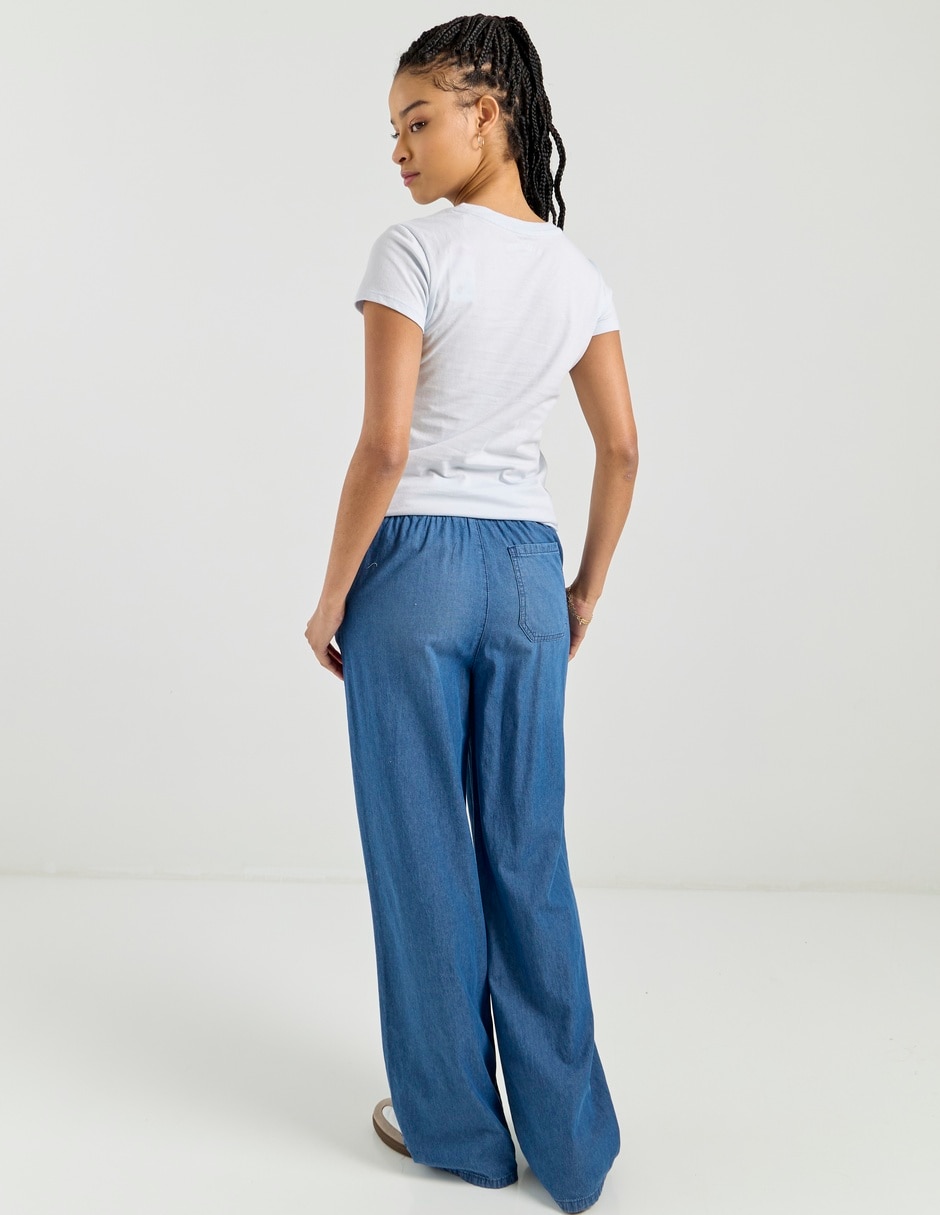 Jeans relaxed wide leg Aéropostale para mujer