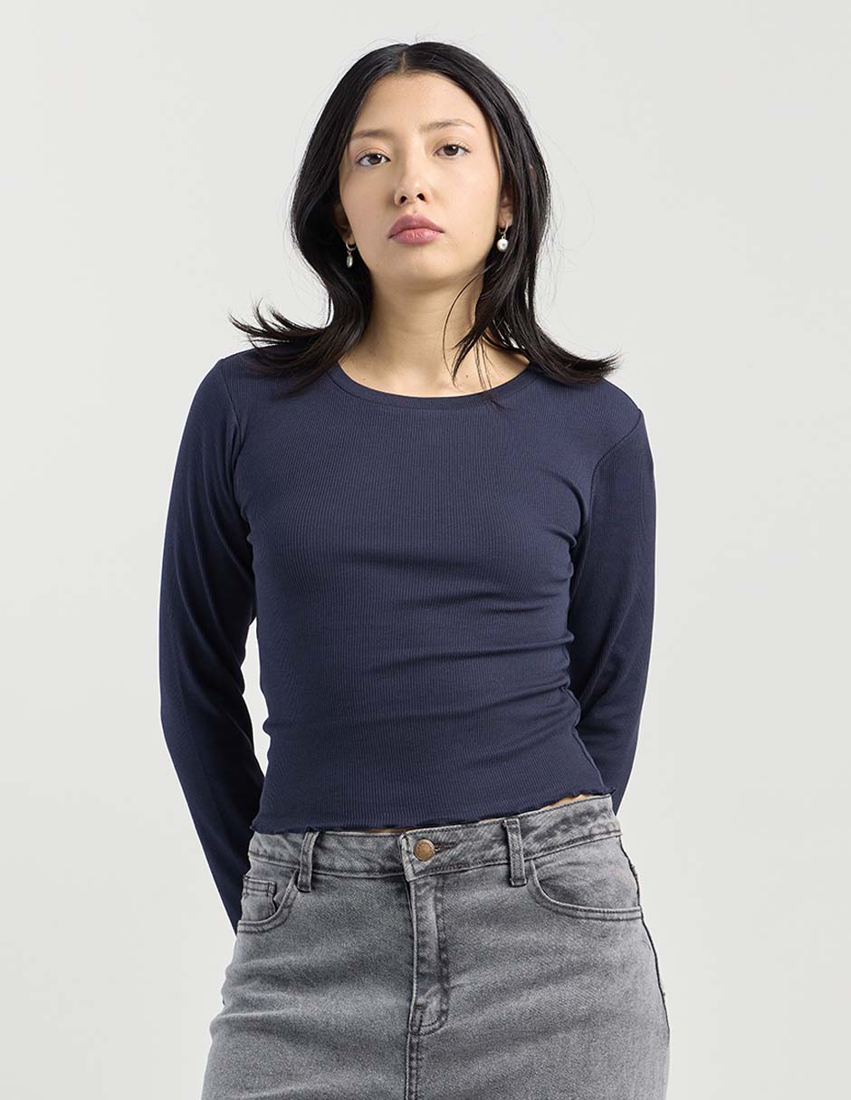 Blusa Aéropostale manga larga para mujer