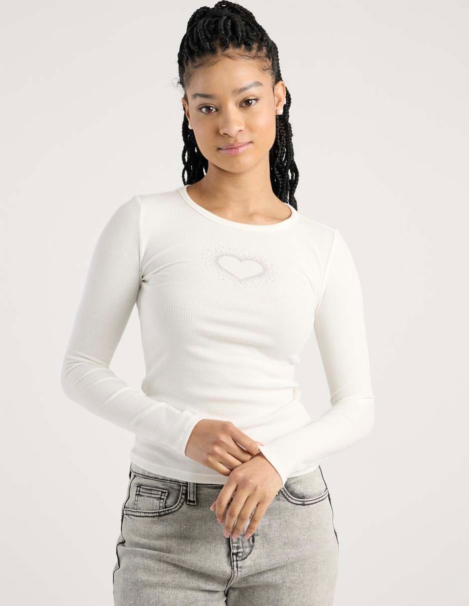 Blusa Aéropostale manga larga para mujer