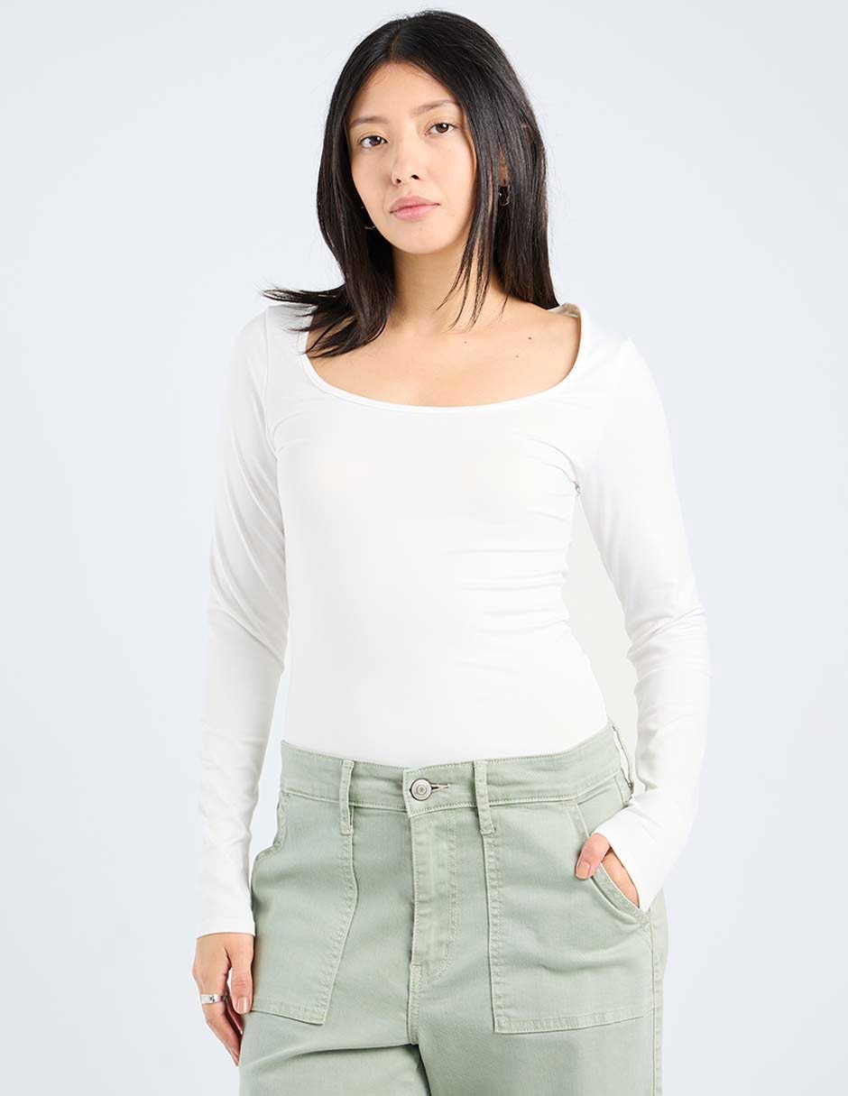 Blusa manga larga para mujer 1