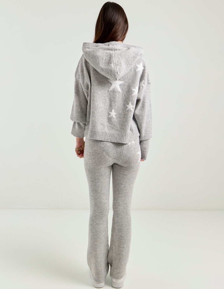 Pants regular con elástico para mujer 2
