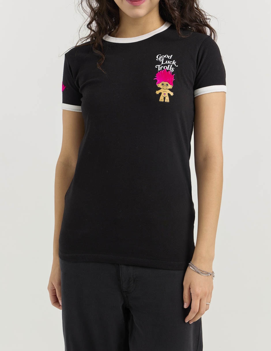 Playera manga corta Aéropostale cuello redondo para mujer