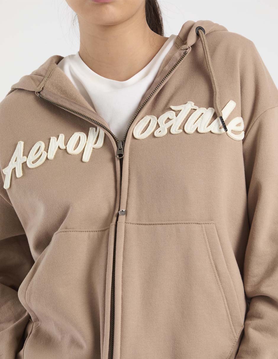 Sudadera con capucha y bolsa Aéropostale para mujer 4
