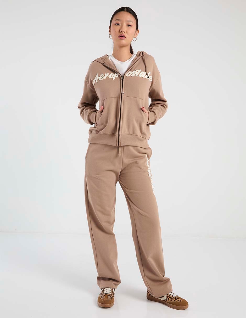Pants regular Aéropostale con jareta para mujer 3