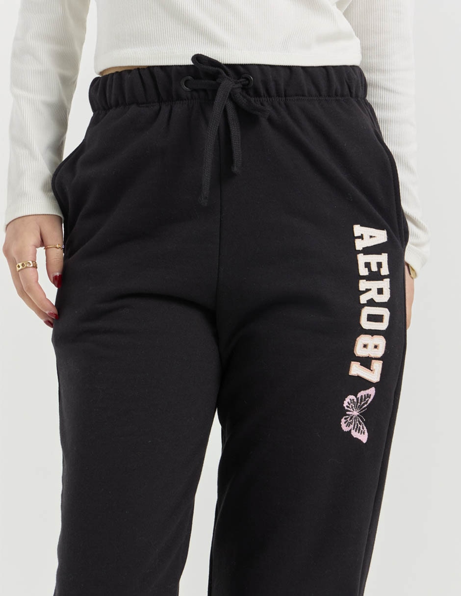 Pants regular Aéropostale con jareta para mujer 2