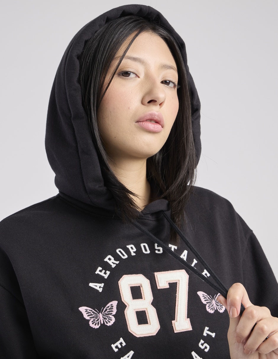 Sudadera con capucha y bolsa Aéropostale para mujer 5