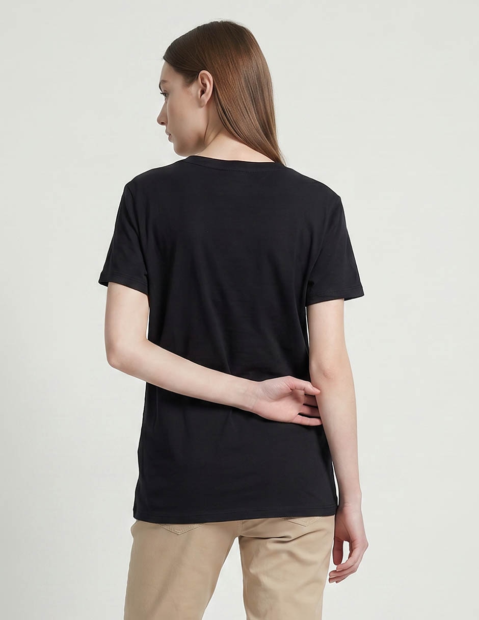 Playera manga corta Aero cuello redondo para mujer
