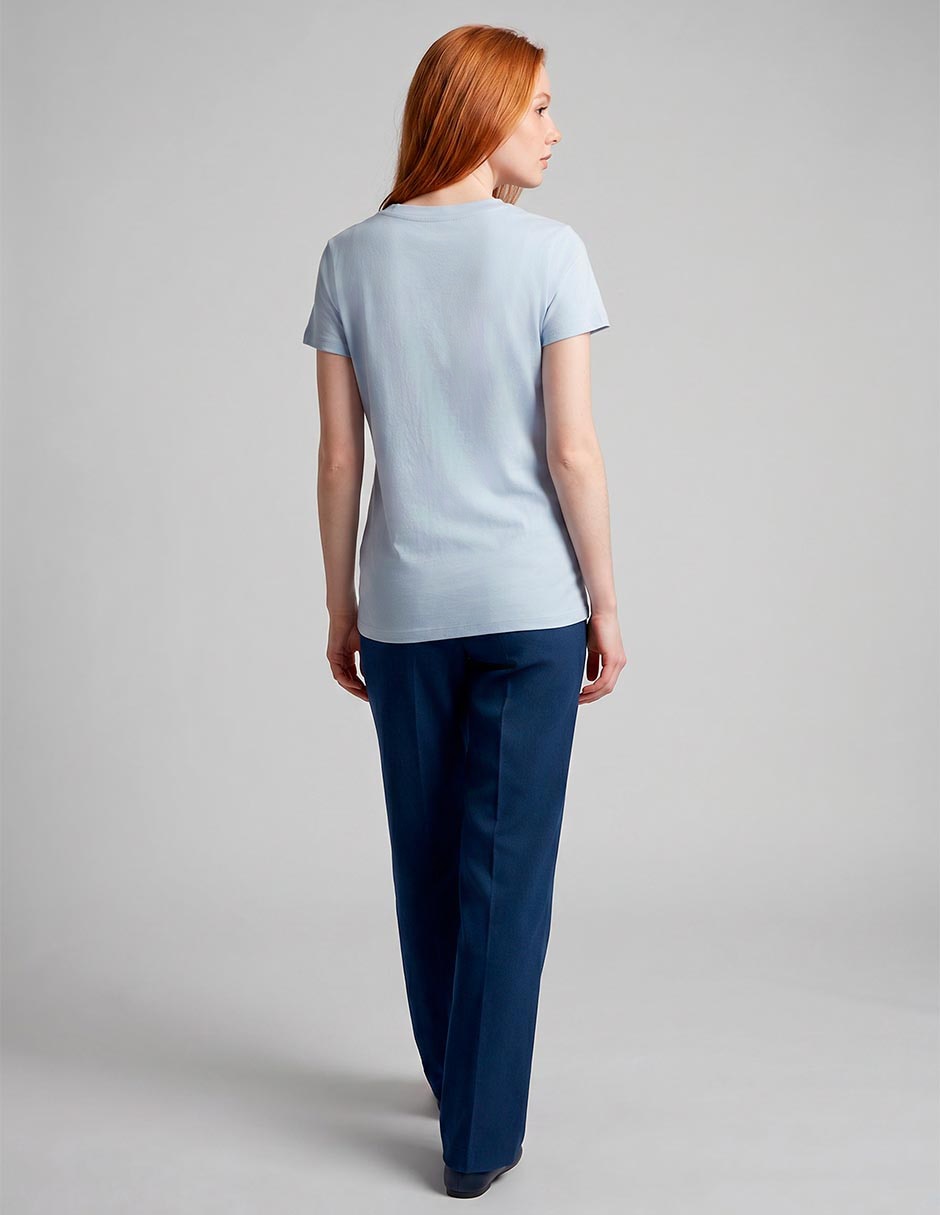 Playera manga corta aéropostale cuello redondo para mujer