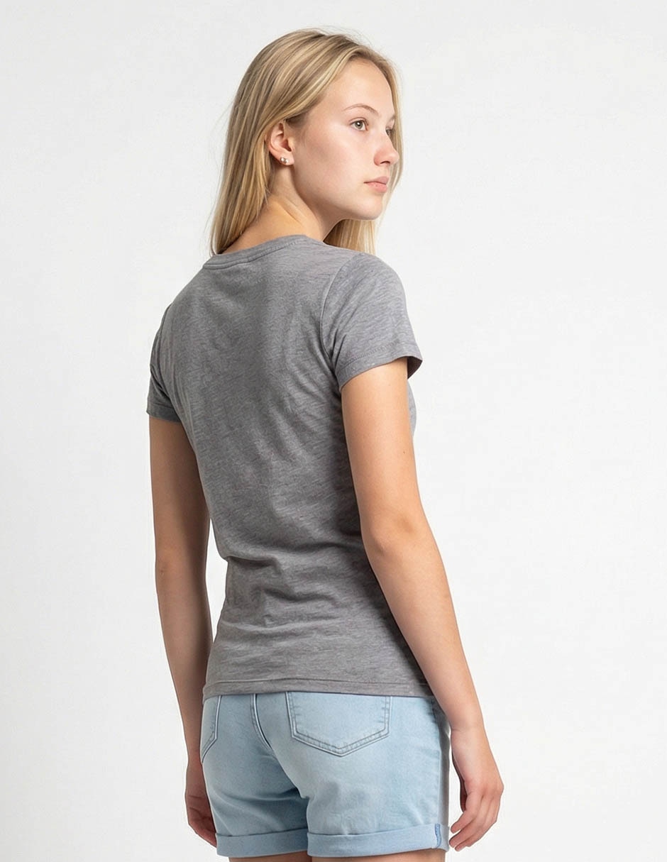 Playera manga corta Aero cuello redondo para mujer