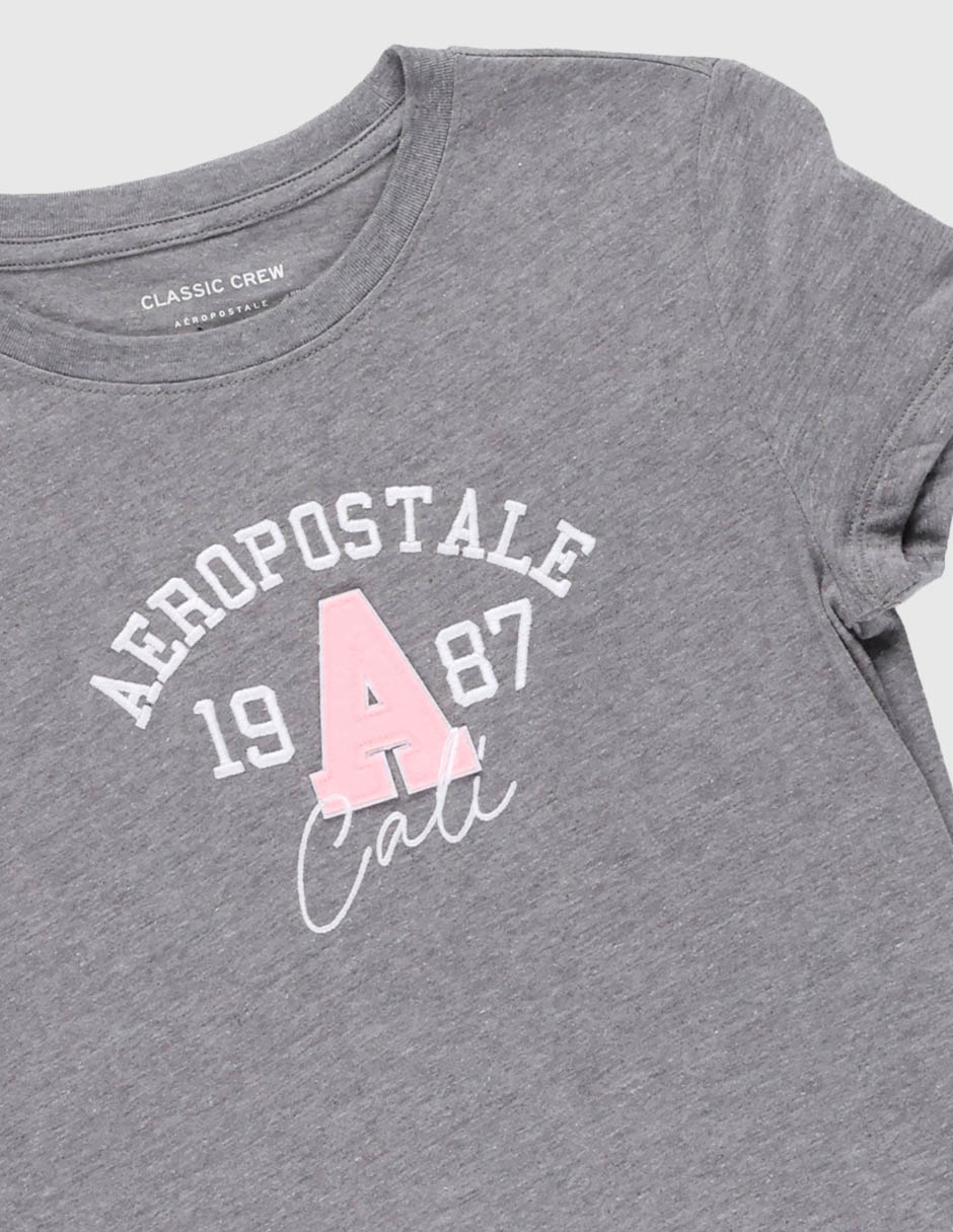 Playera manga corta Aero cuello redondo para mujer