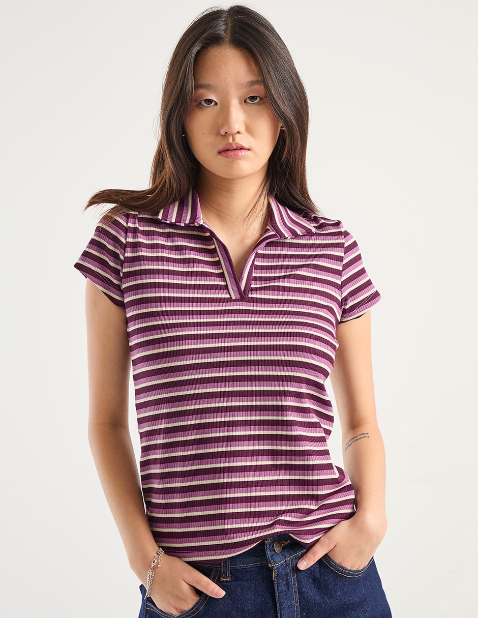 Playera tipo polo para mujer Playera tipo polo para mujer