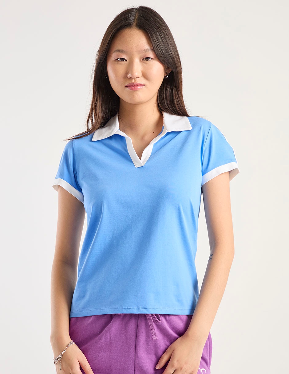 Playera tipo polo para mujer Playera tipo polo para mujer