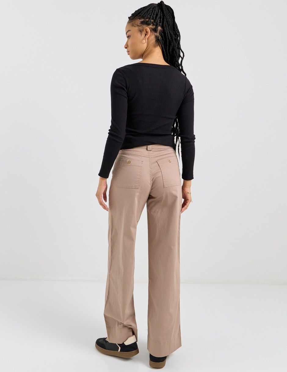 Pantalón wide leg para mujer