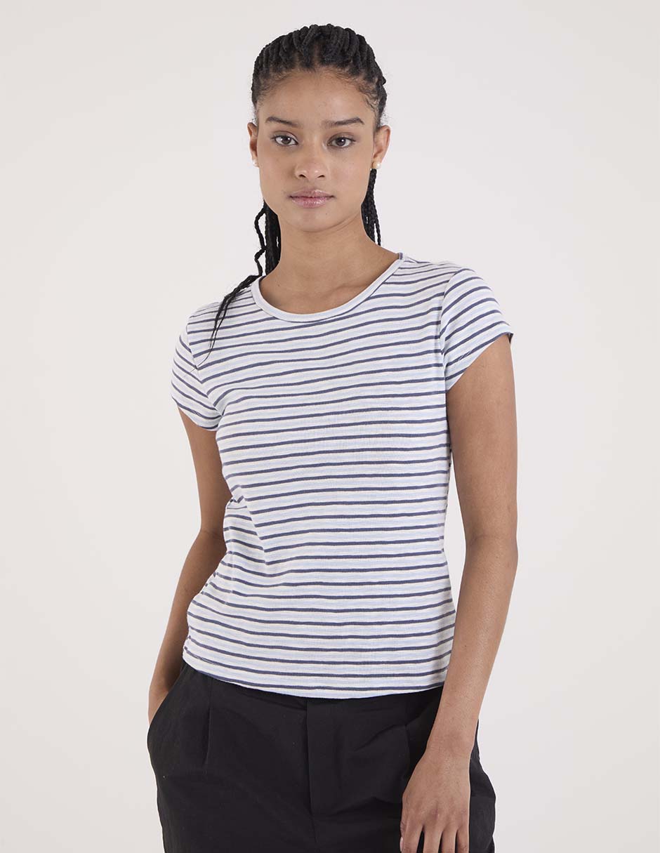 Playera manga corta Aero cuello redondo para mujer
