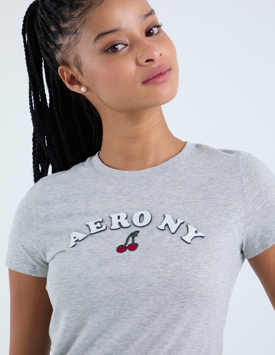 PLAYERA AERO 100260606 REGULAR LOGO RED