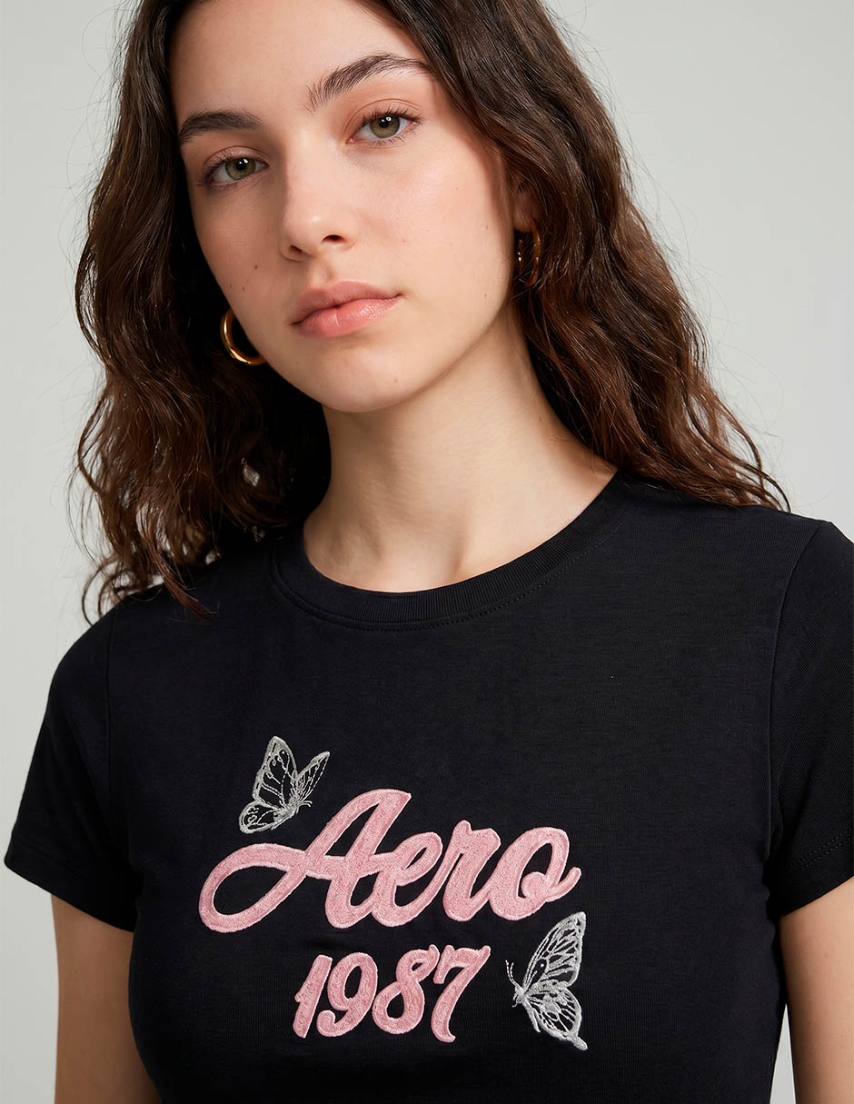 Playera Aero 100260585 Regular Logo Red