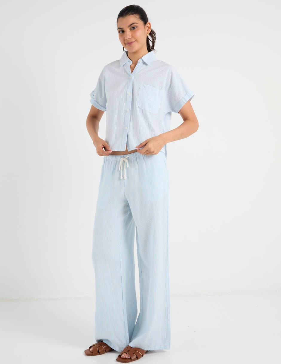 Pantalón Aéropostale wide leg para mujer