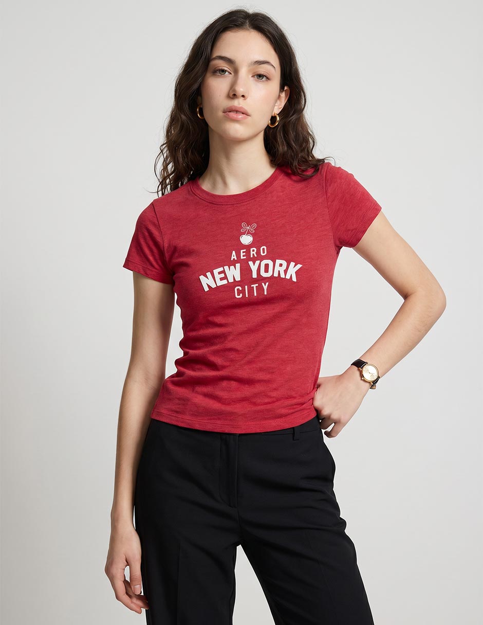 Playera Aero 100260596 Regular Logo Red
