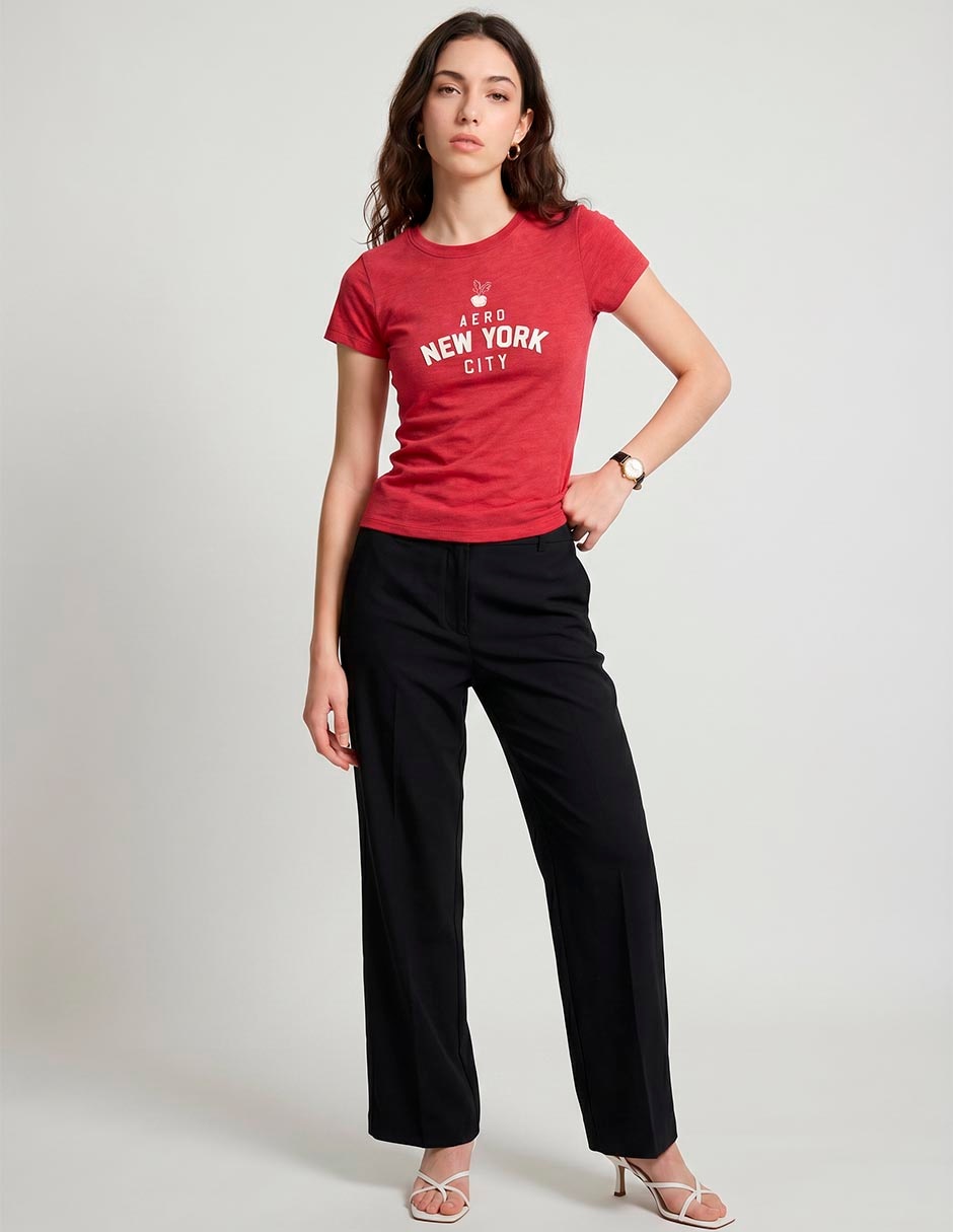 Playera Aero 100260596 Regular Logo Red