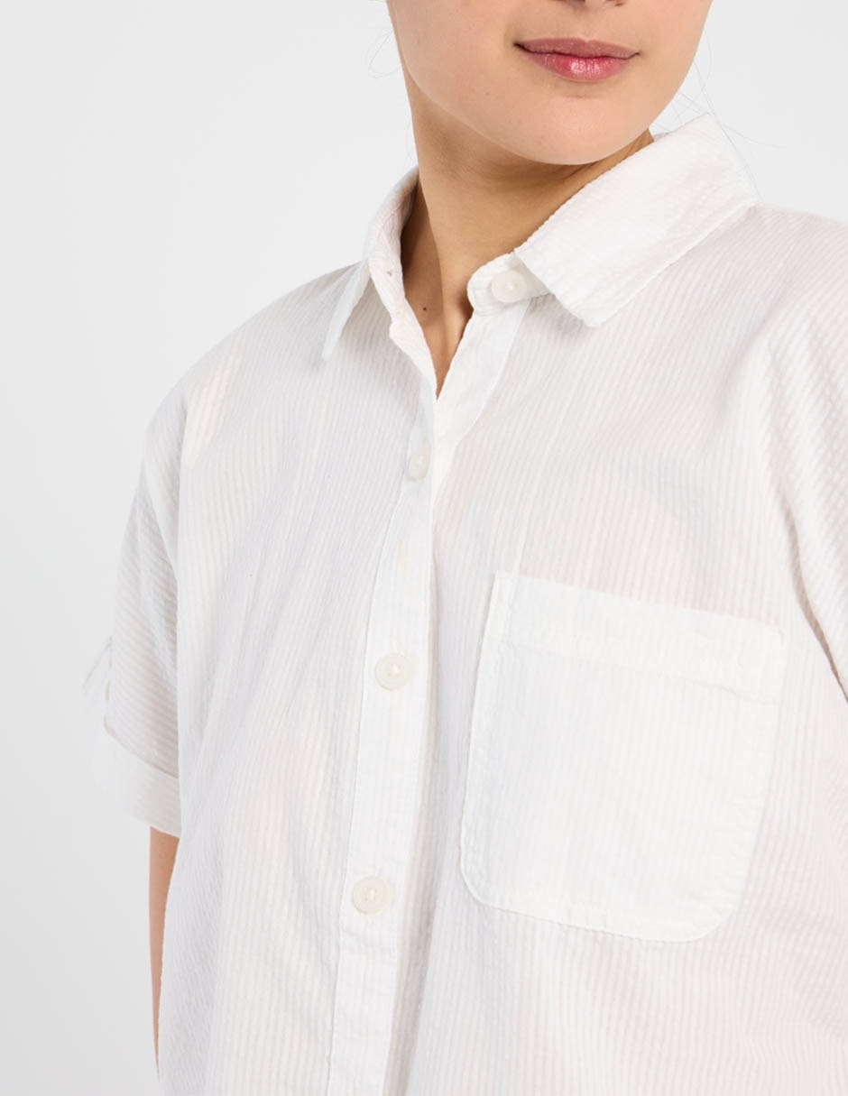Blusa Aéropostale manga corta para mujer