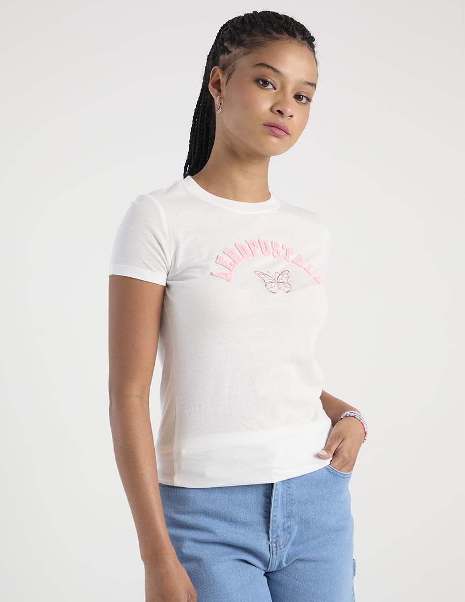 PLAYERA AERO 100260604 REGULAR LOGO RED