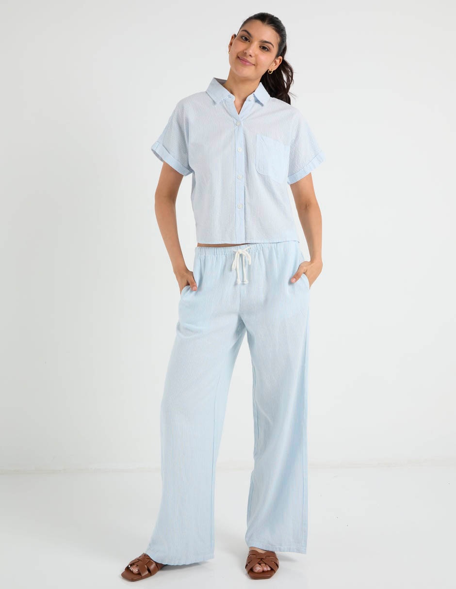 Blusa Aéropostale manga corta para mujer