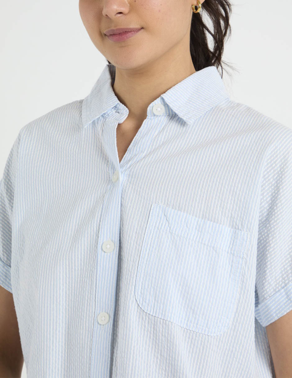 Blusa Aéropostale manga corta para mujer