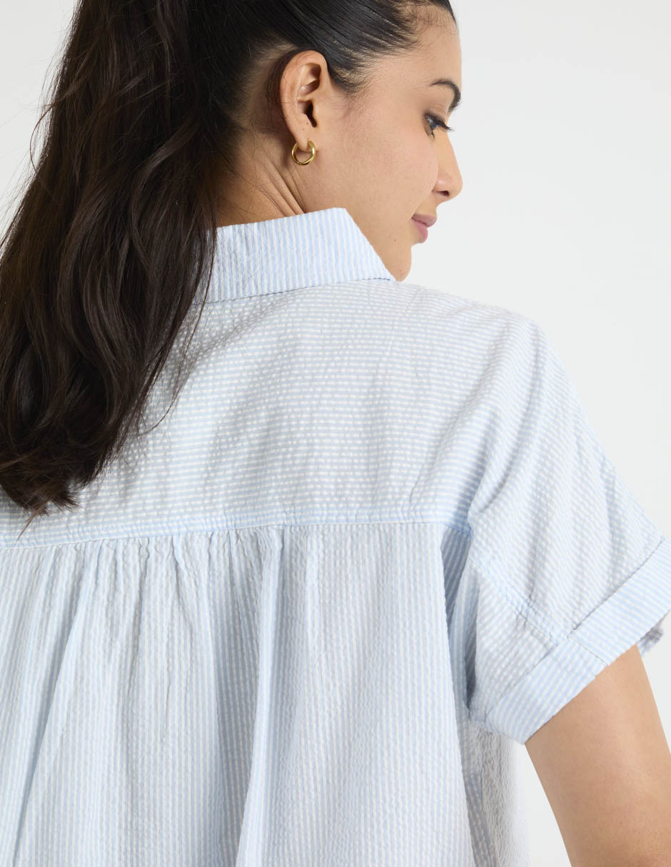 Blusa Aéropostale manga corta para mujer