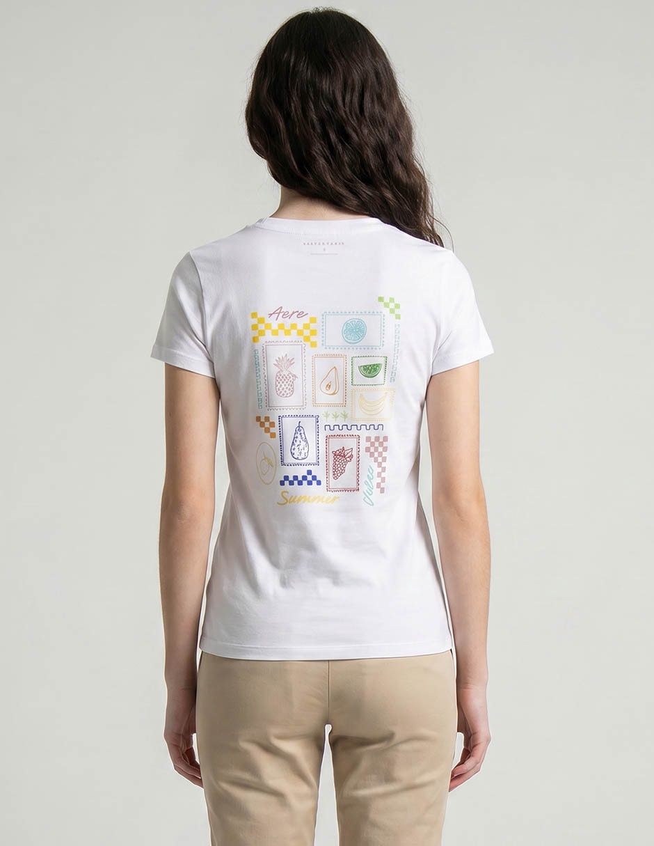 Playera aero 3979 regular logo redon