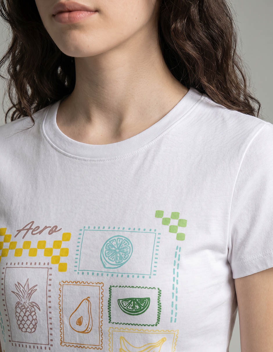 Playera aero 3979 regular logo redon