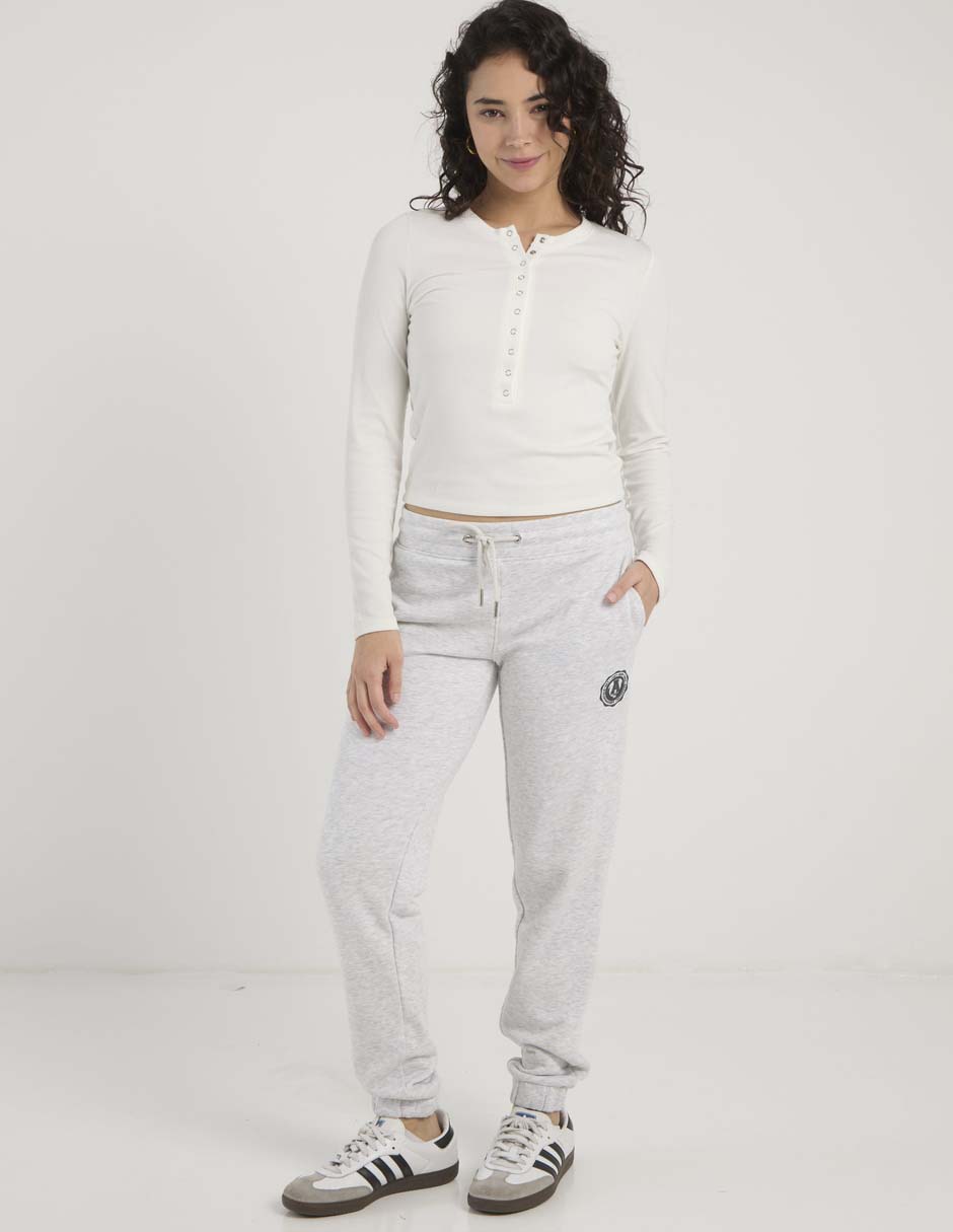 Pants regular Aéropostale con agujeta para mujer 4