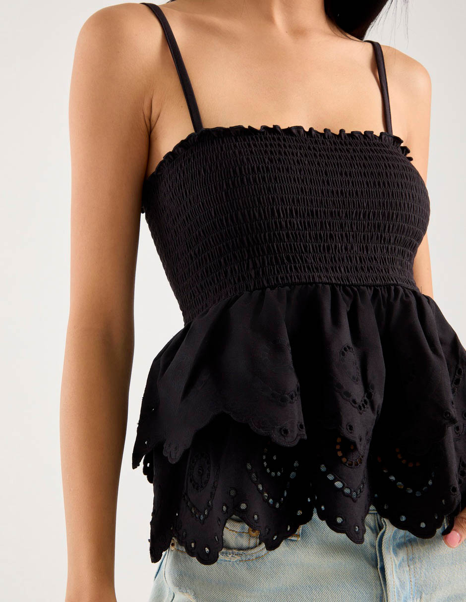 Blusa Aéropostale manga corta para mujer