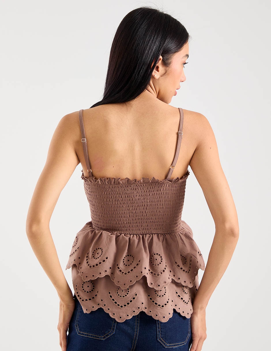 Blusa Aéropostale manga corta para mujer