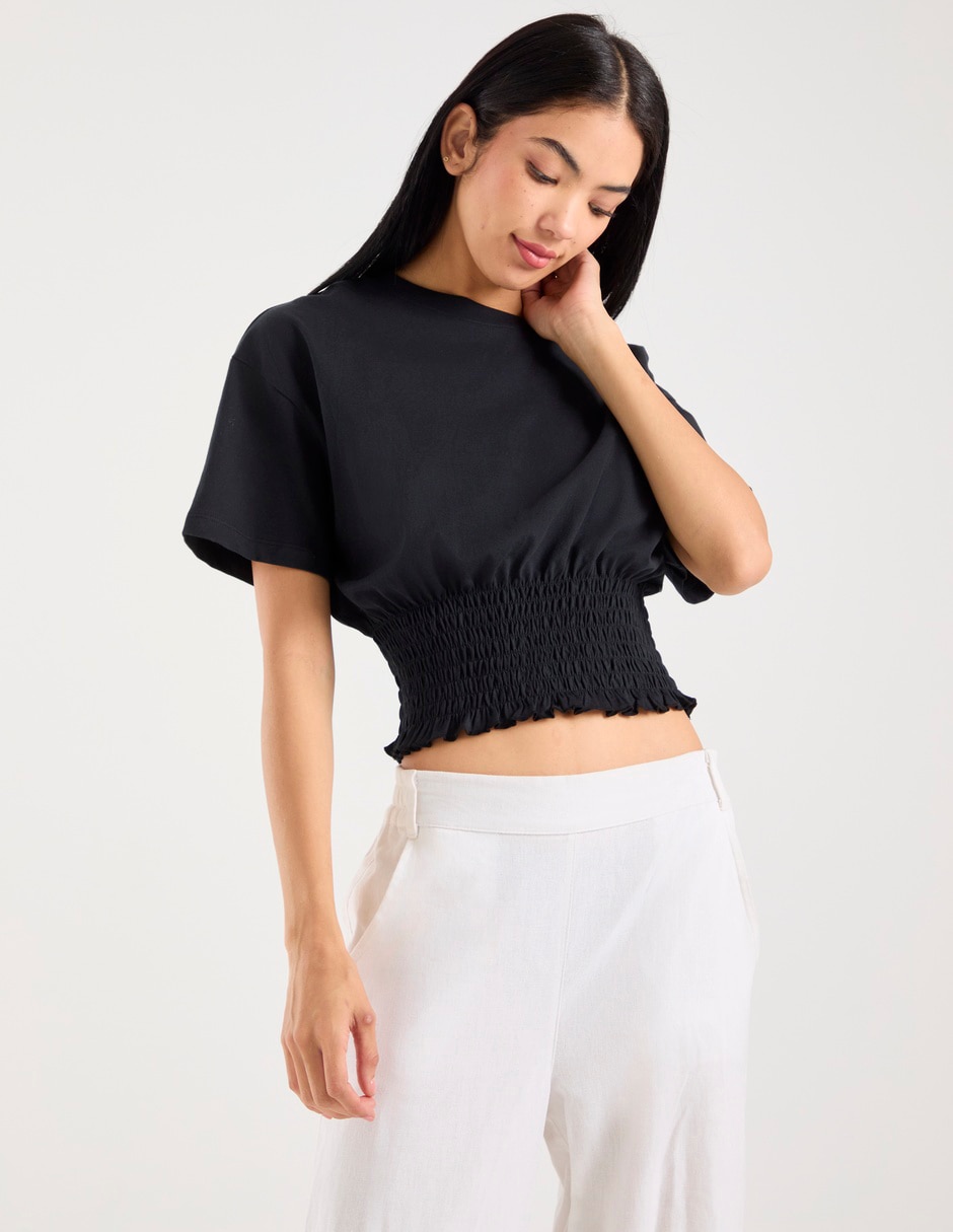 Playera manga corta Aéropostale cuello redondo para mujer 2