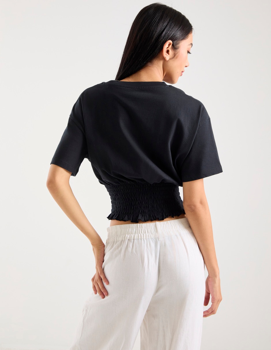 Playera manga corta Aéropostale cuello redondo para mujer 6