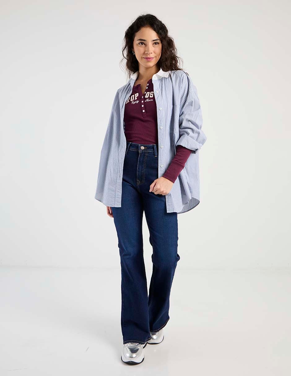 Jeans acampanado Aéropostale para mujer 3