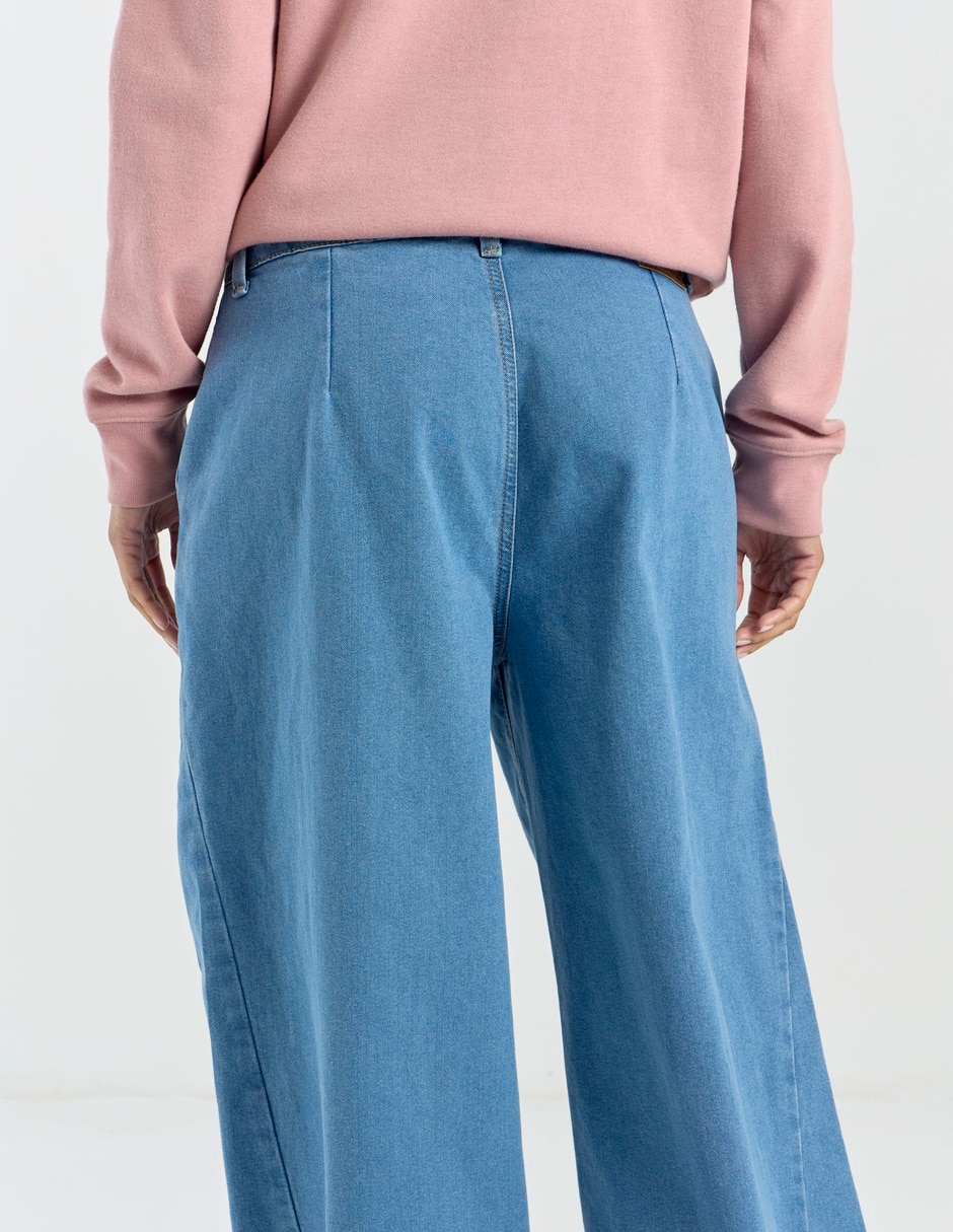 Jeans carpenter wide leg Aéropostale para mujer