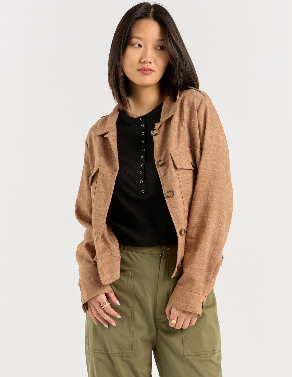 Chamarra casual para mujer 2