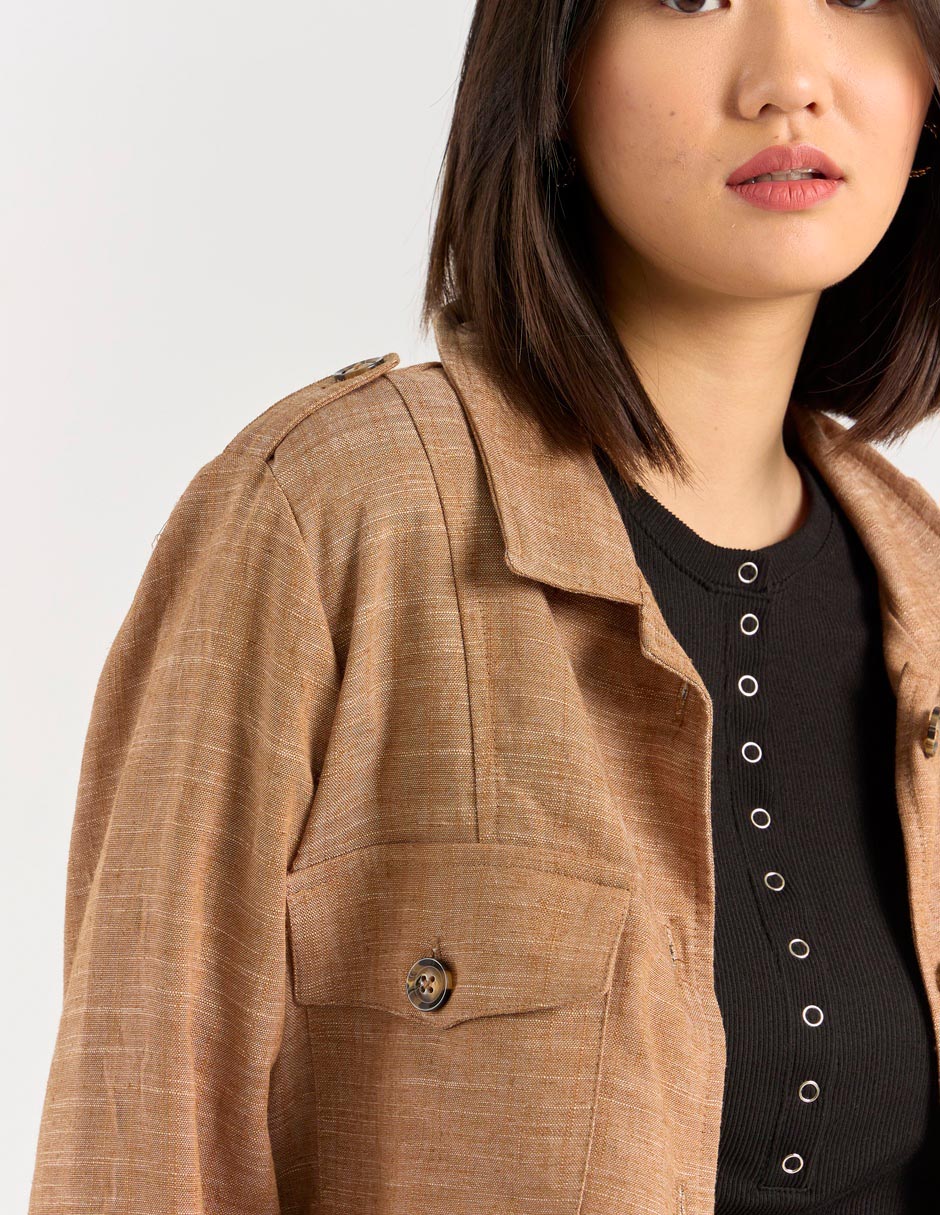 Chamarra casual para mujer 4