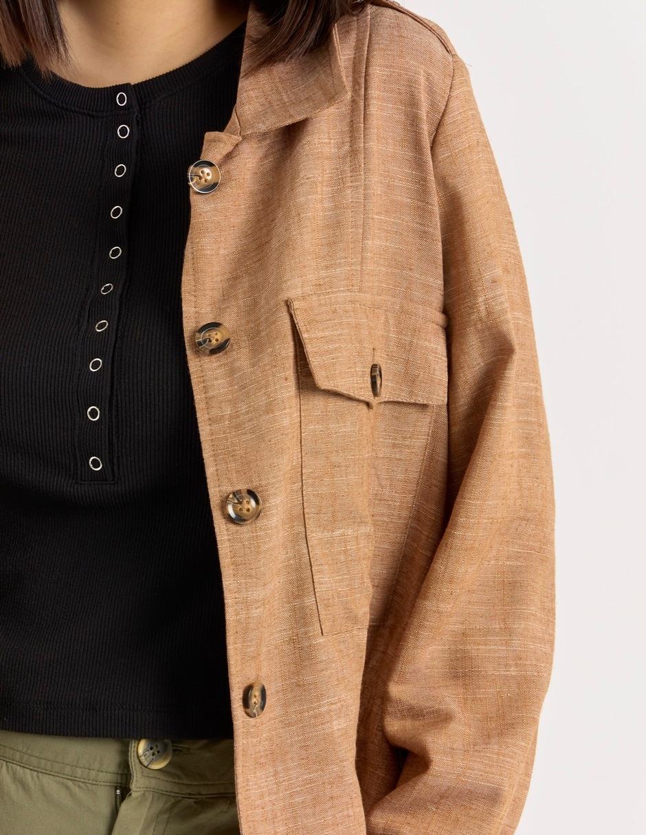 Chamarra casual para mujer 5