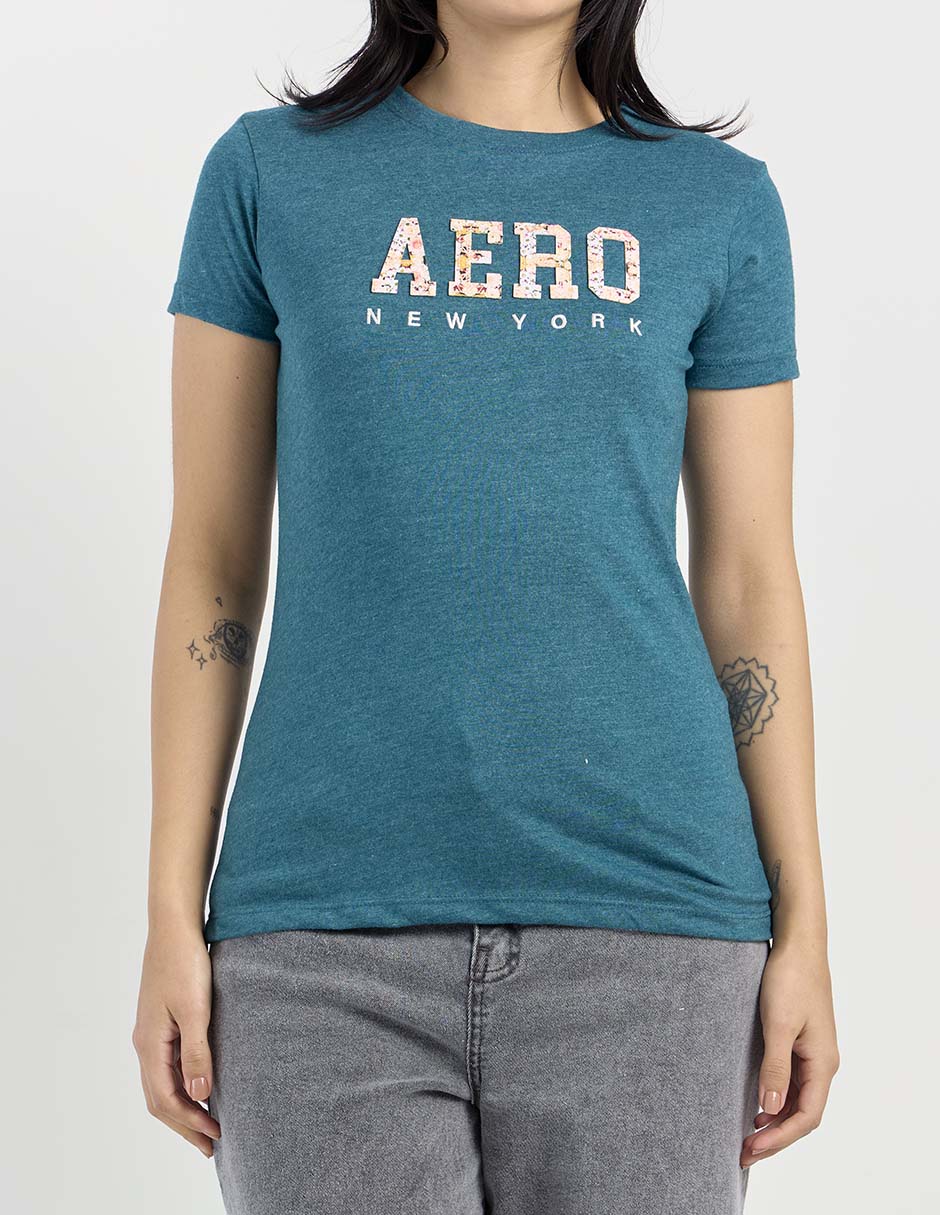 Playera manga corta cuello redondo mujer 6