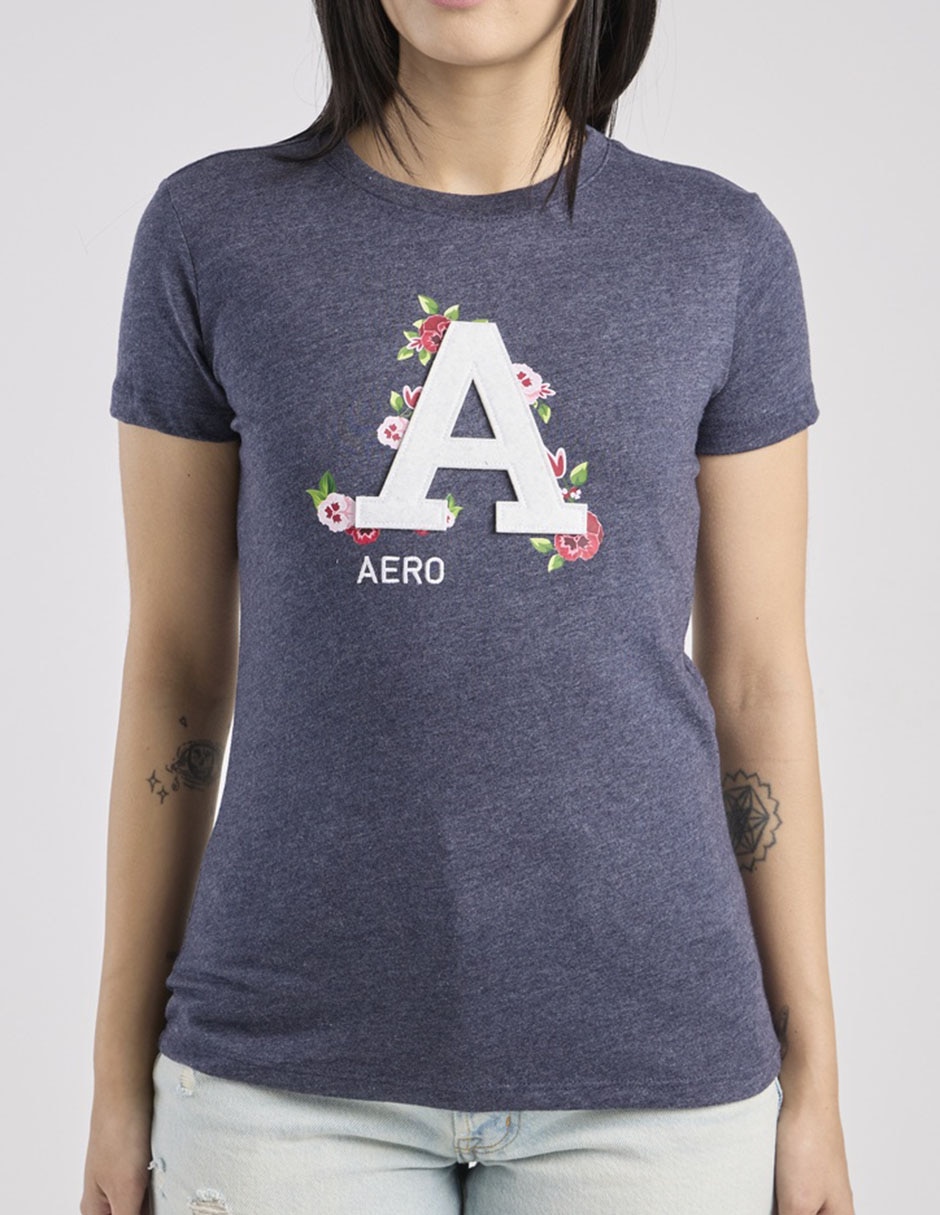 Playera manga corta cuello redondo mujer 2