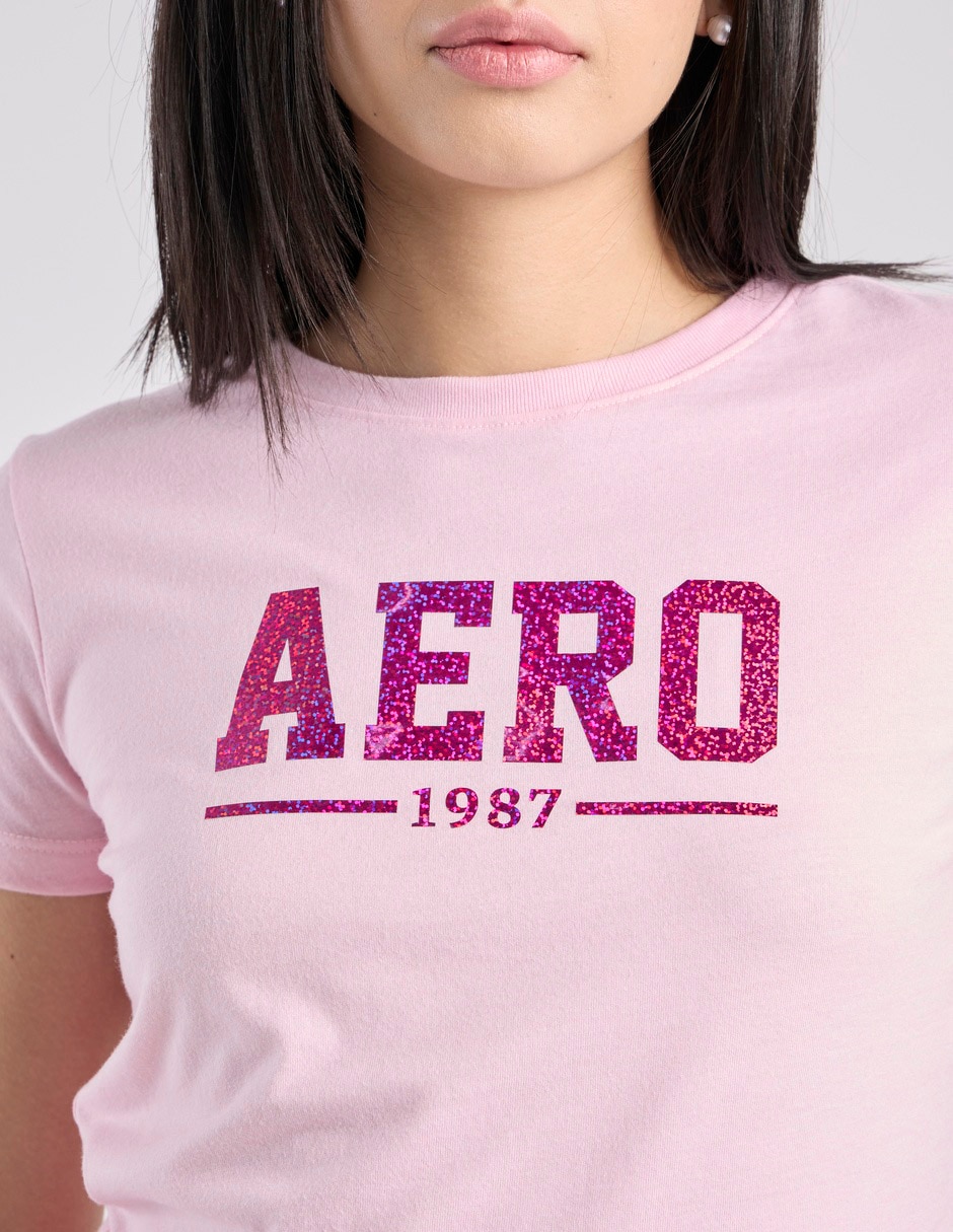 Playera manga corta cuello redondo para mujer 4