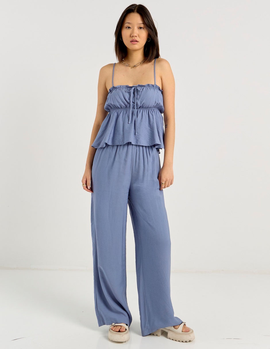 Pantalón amplio para mujer 4