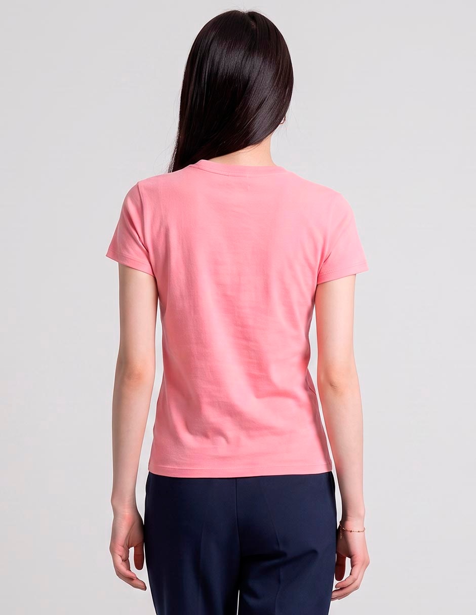 Playera manga corta aéropostale cuello redondo para mujer