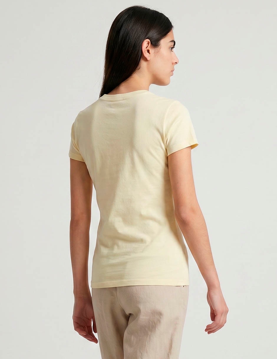Playera Aero manga corta cuello redondo para mujer