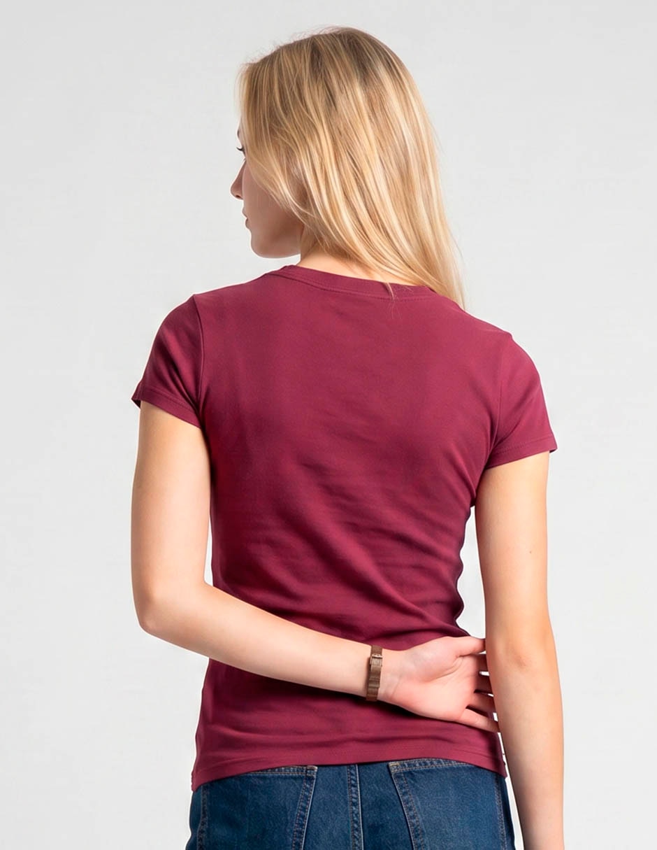 Playera manga corta Aéropostale cuello redondo para mujer
